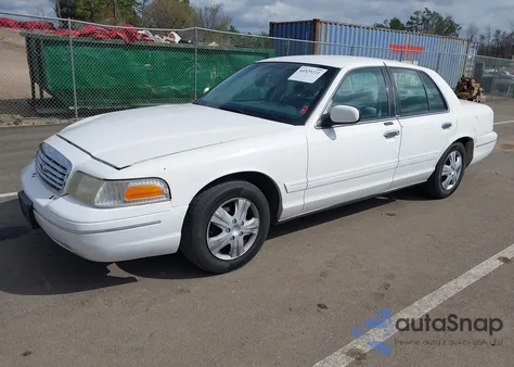 2001 Ford Crown Victoria from USA, damaged, VIN 2FAFP73WX1X102509